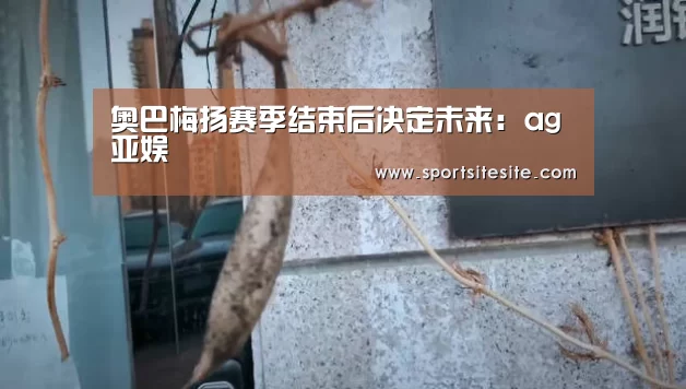 奥巴梅扬赛季结束后决定未来:ag亚娱(图2) 奥巴梅扬赛季结束后决定未来:ag亚娱(图2)